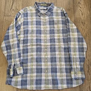 Tommy Bahama XXXL Palapa Plaid Button-down Shirt